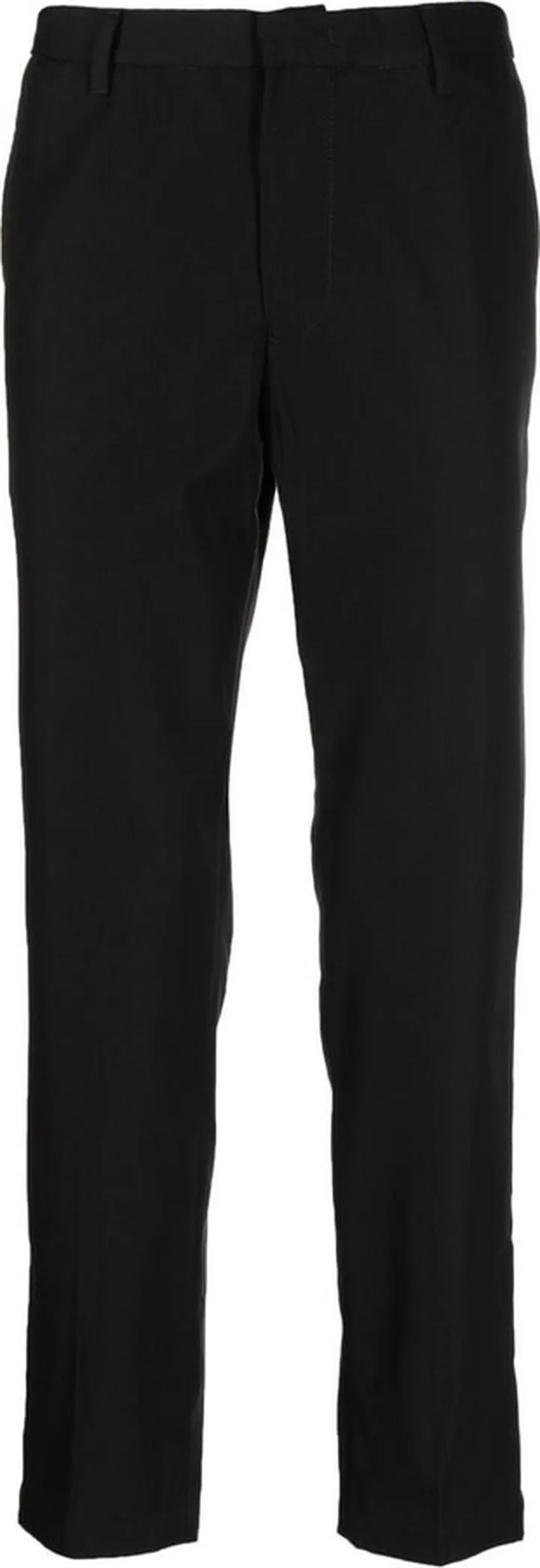 Cropped Straight Leg Trousers