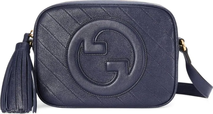 Small GG Blondie leather shoulder bag