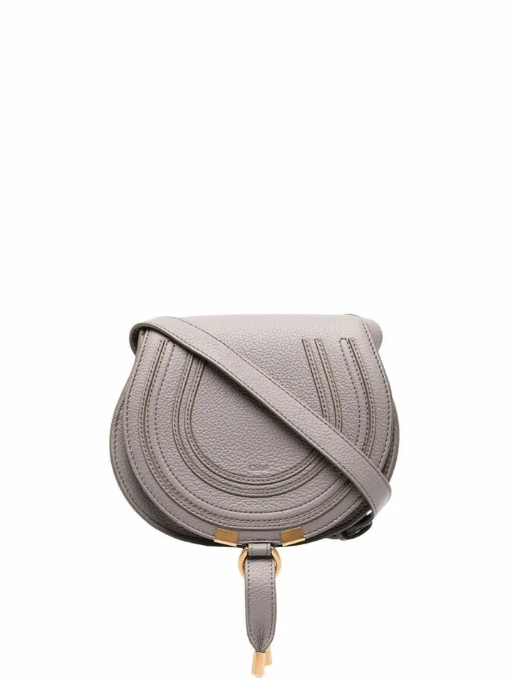 Marcie logo-embossed crossbody bag