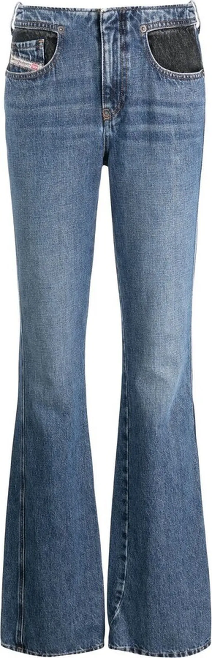 Mid-Rise Bootcut Jeans