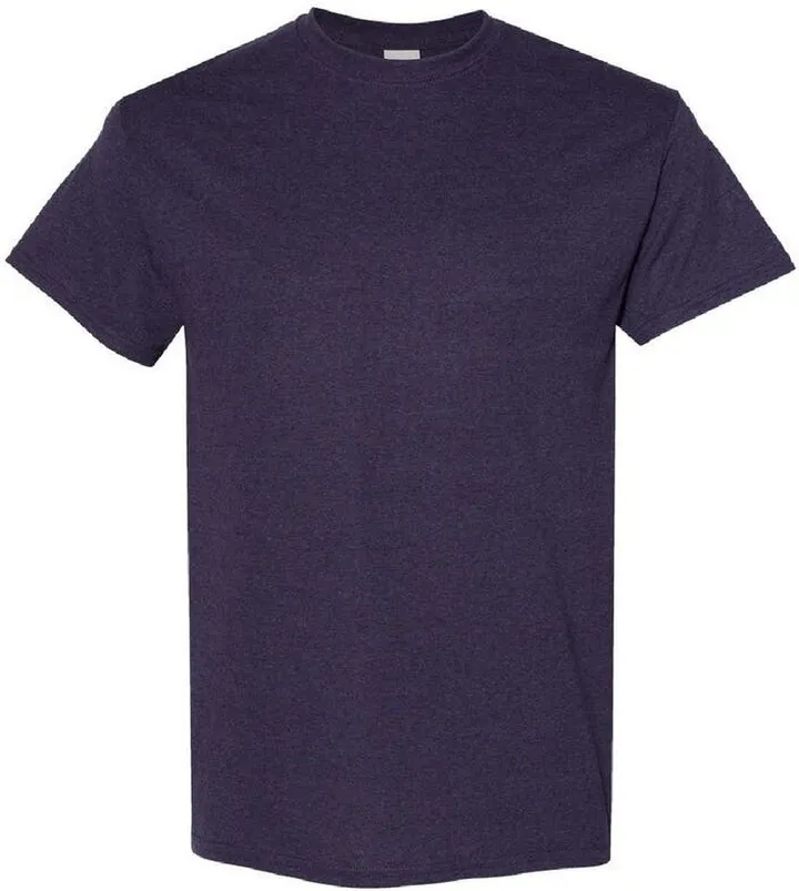 Gildan Gildan Mens Heavy Cotton Short Sleeve T-Shirt (Blackberry) - Purple