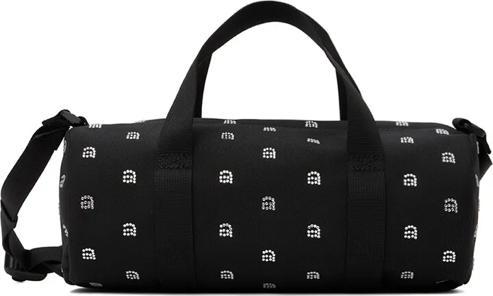 Alexander Wang Black Mini Wangsport Duffle Bag
