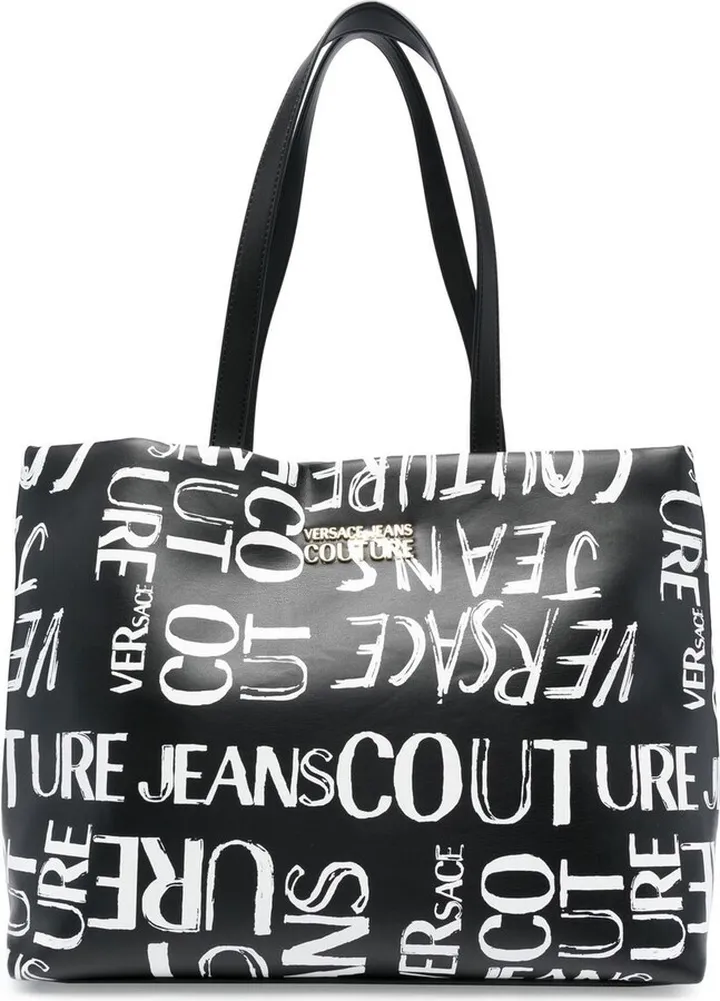 All-Over Logo-Print Tote Bag
