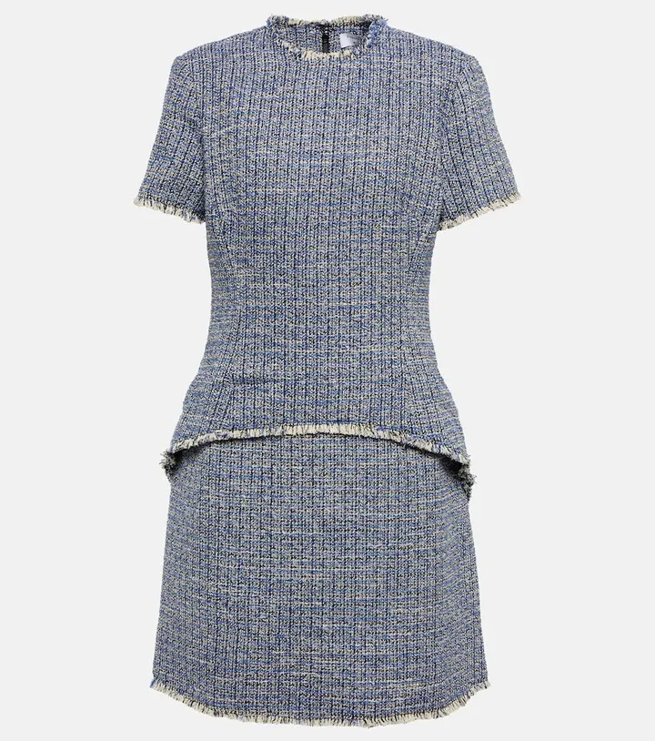 White Label tweed minidress