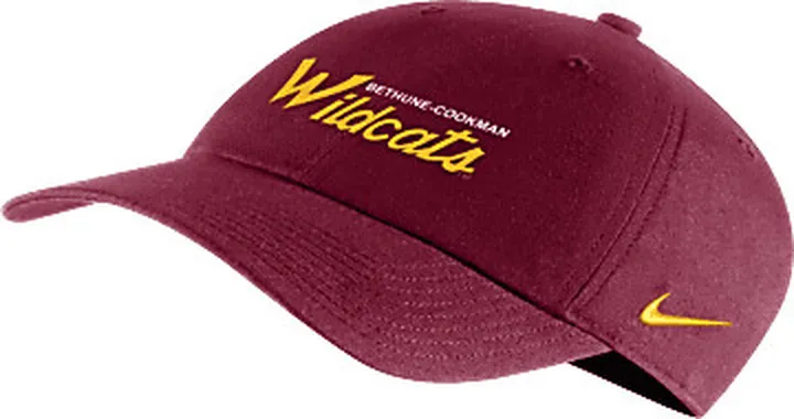 Nike Unisex College Campus 365 (Bethune-Cookman) Adjustable Hat in Red