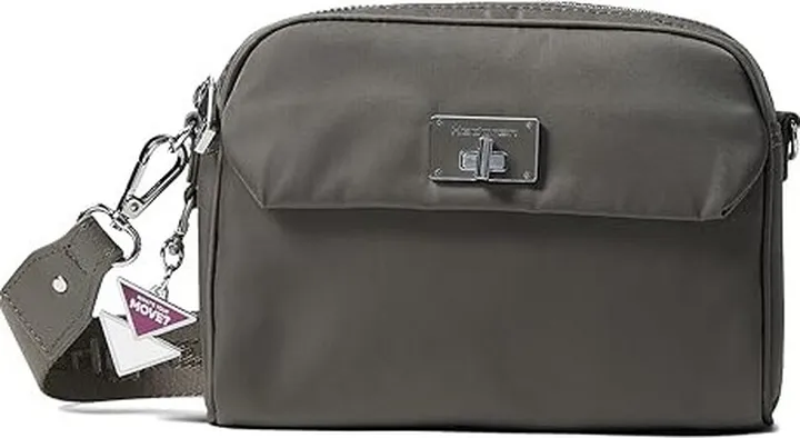 Hedgren Fair - Crossover RFID (Fumo Grey) Cross Body Handbags