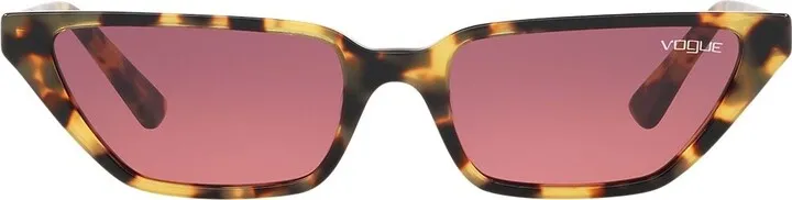 Gigi Hadid capsule tortoiseshell square sunglasses