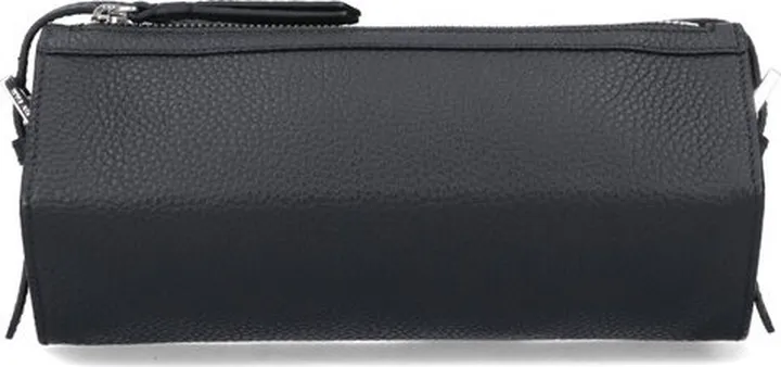 By Far Logo Plaque Zip-Up Shoulder Bag