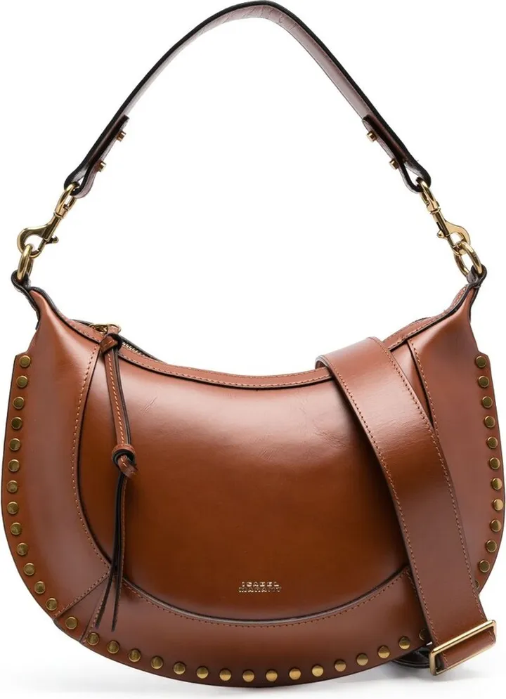 Studded Leather Tote Bag