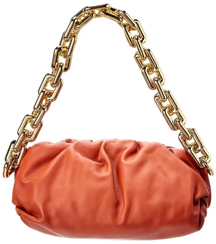 Bottega Veneta The Chain Leather Shoulder Bag