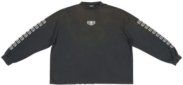 logo-print long-sleeved T-Shirt