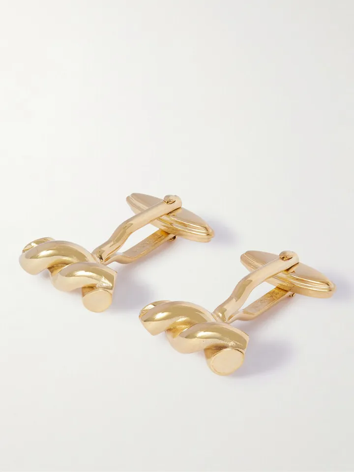 Gold-Plated Cufflinks