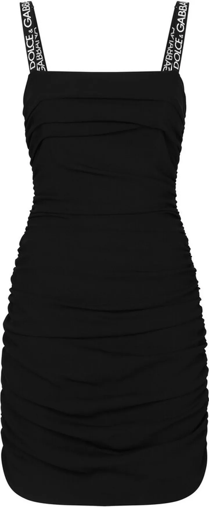 Logo-Strap Bodycon Dress