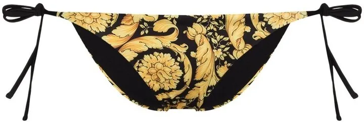 Barocco-print bikini bottoms