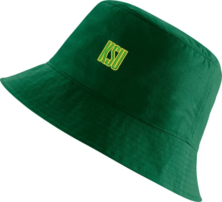 Nike Unisex College (Kentucky State) Bucket Hat in Green