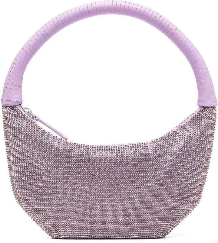 Pepper crystal-embellished tote bag