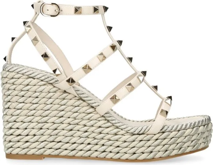 Valentino Garavani Rockstud Wedge Sandals 95
