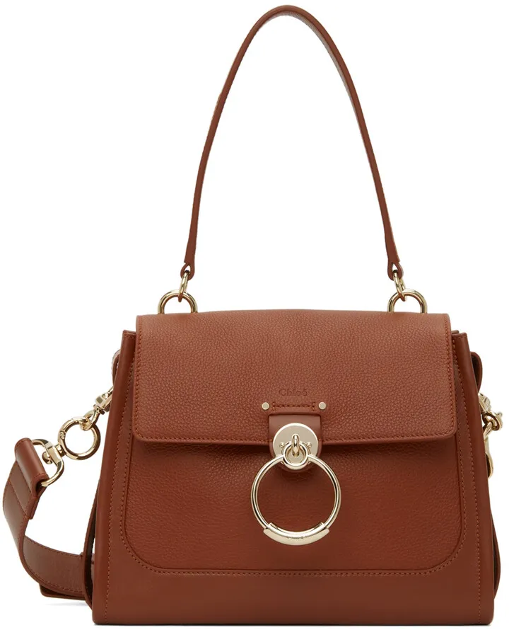 Chloé Brown Small Tess Day Bag