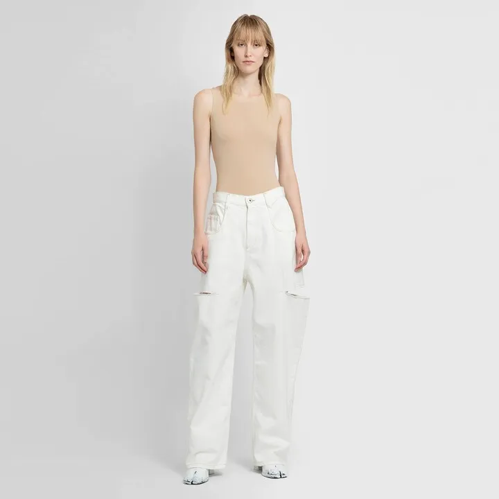 Maison Margiela Woman Beige Bodysuits