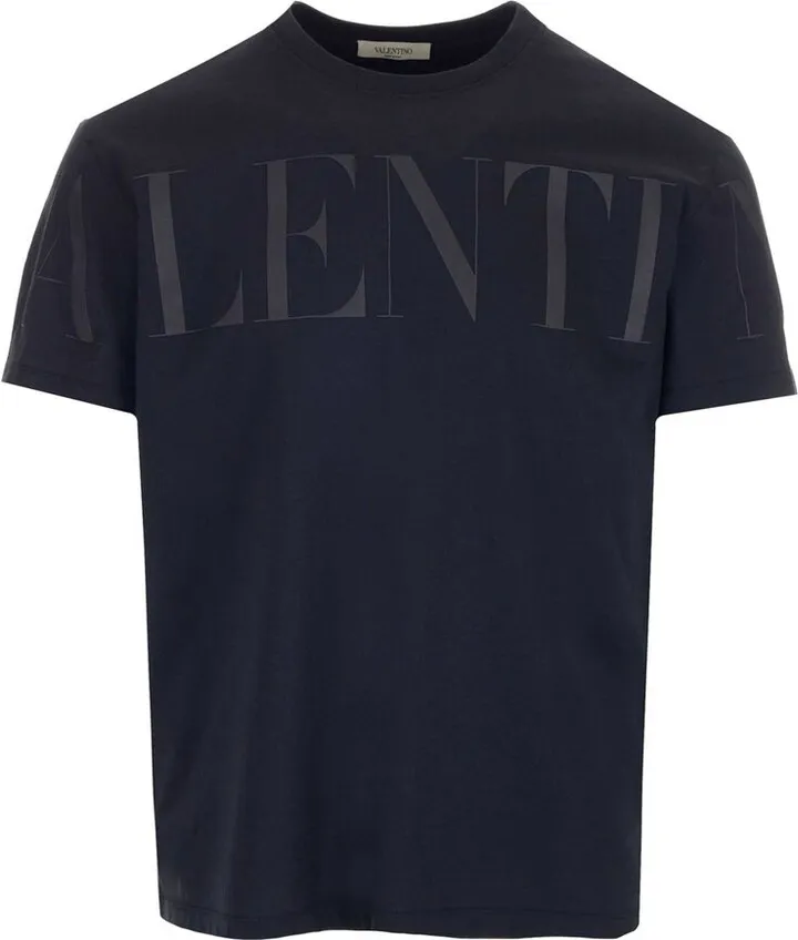 Valentino Maxi Logo Printed T-Shirt