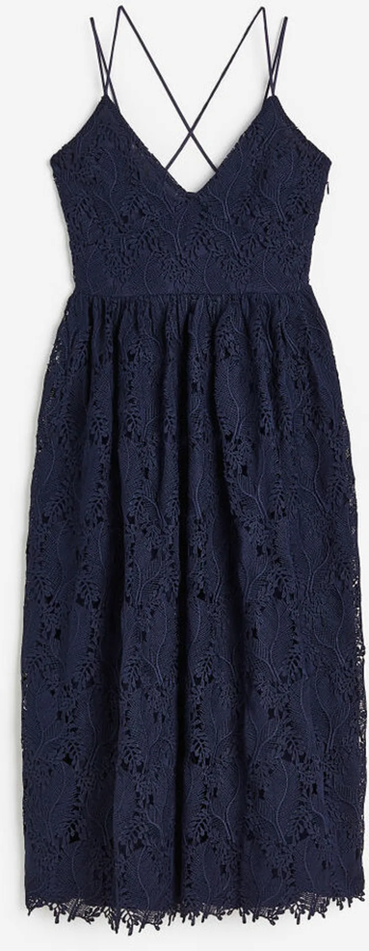 V-neck Lace Dress