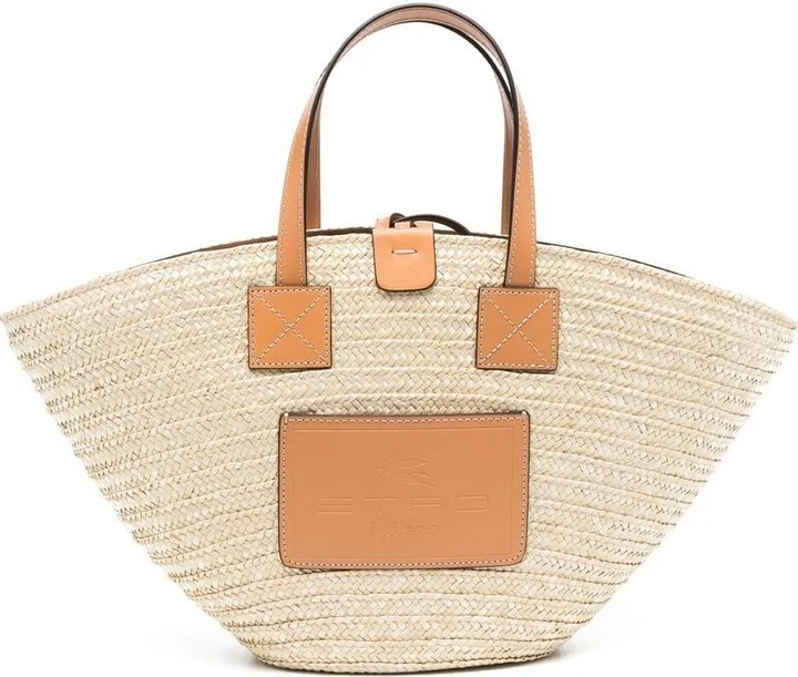 ETRO- Etro Beach Straw Tote Bag