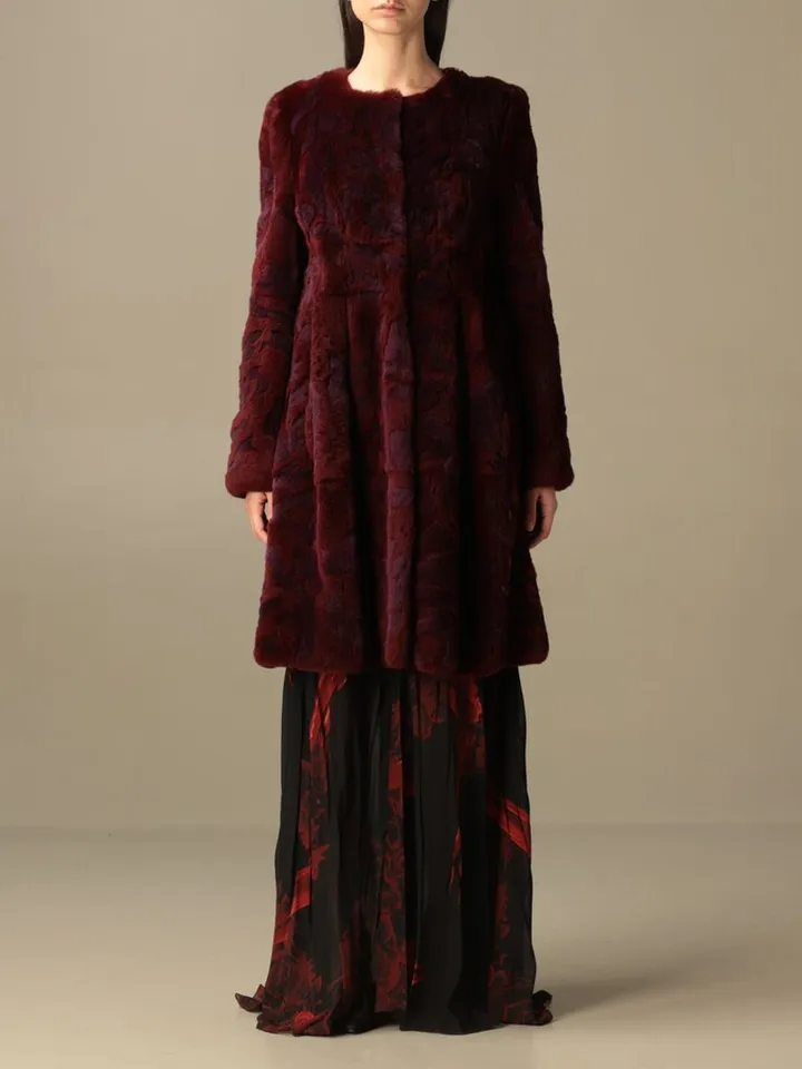 Fur coats women Alberta Ferretti