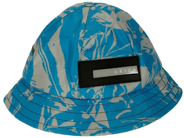 Aries Crinkle Logo Patch Bell Bucket Hat