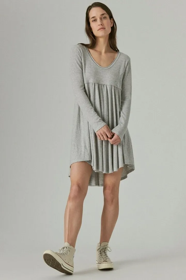 Cloud Jersey Babydoll Dress