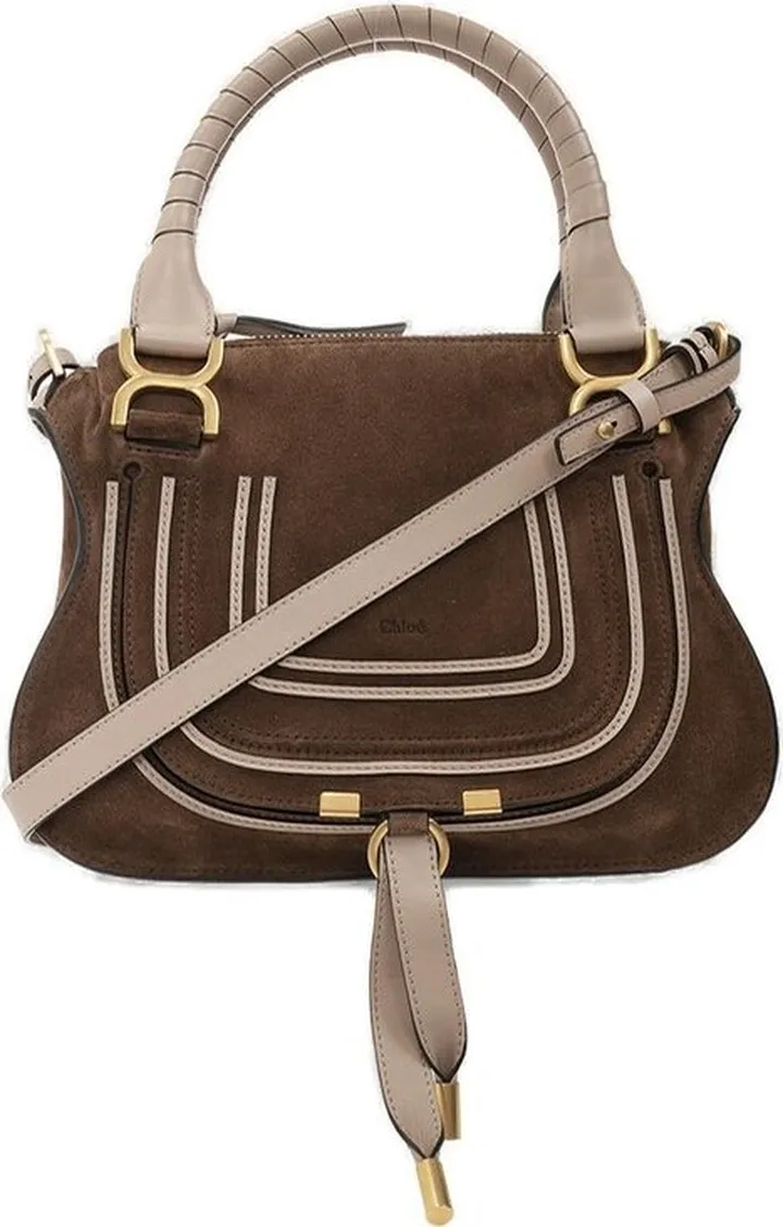 Chloé Marcie Small Double Zipped Shoulder Bag