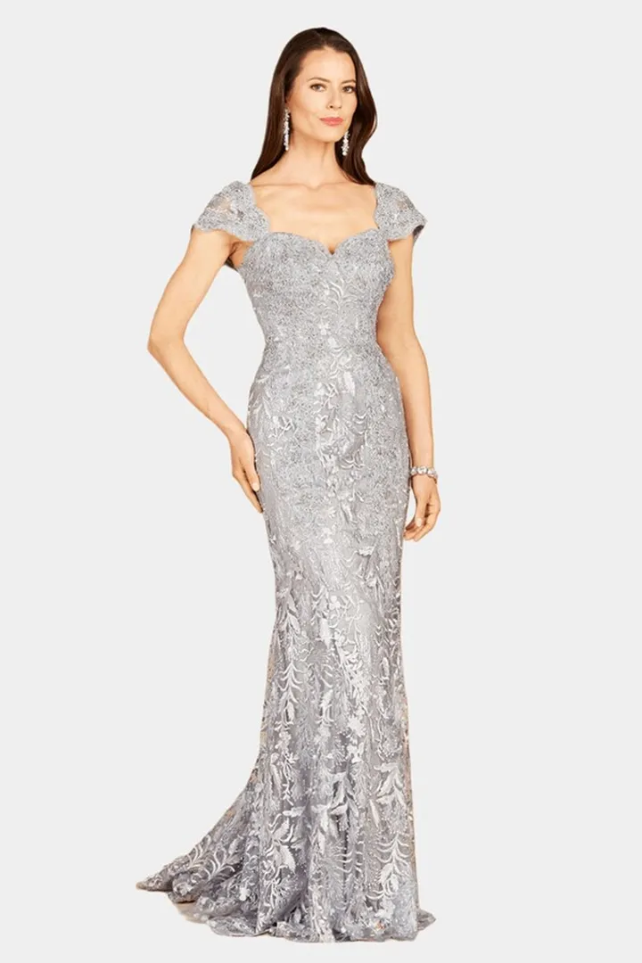 Balloon Sleeves Ball Gown