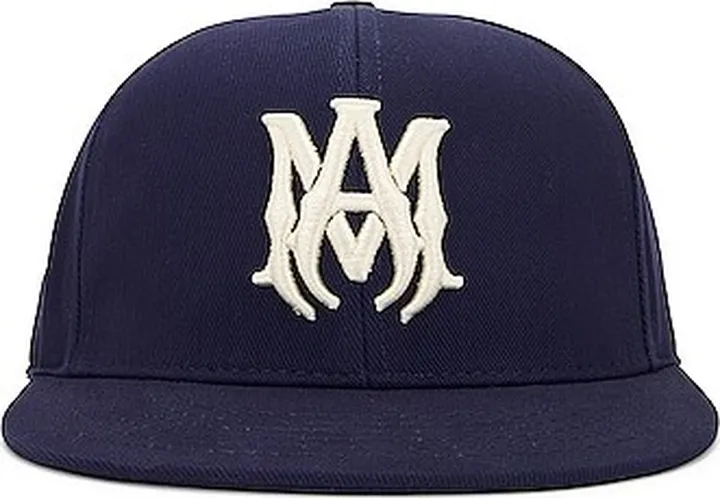 Amiri Fitted Hat in Navy
