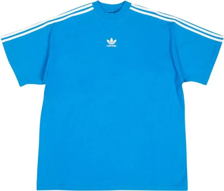 Balenciaga X Adidas Oversized 3-Stripes T-Shirt