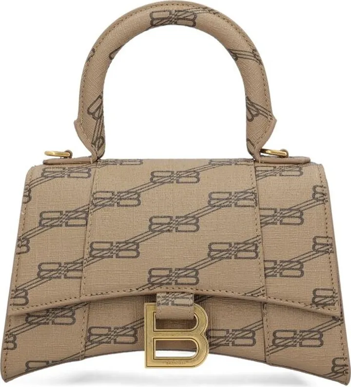 Balenciaga Hourglass Monogram XS Shoulder Bag
