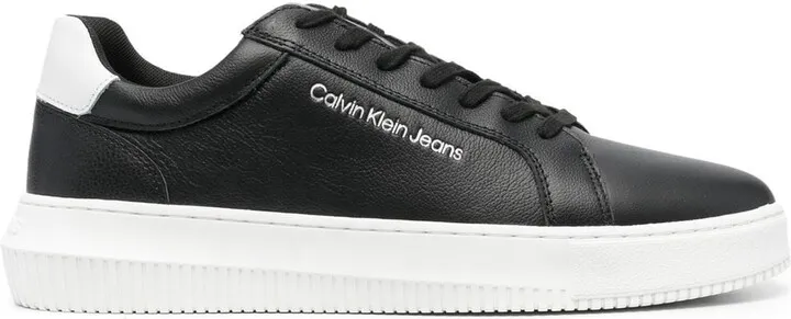 Low-Top Leather Sneakers