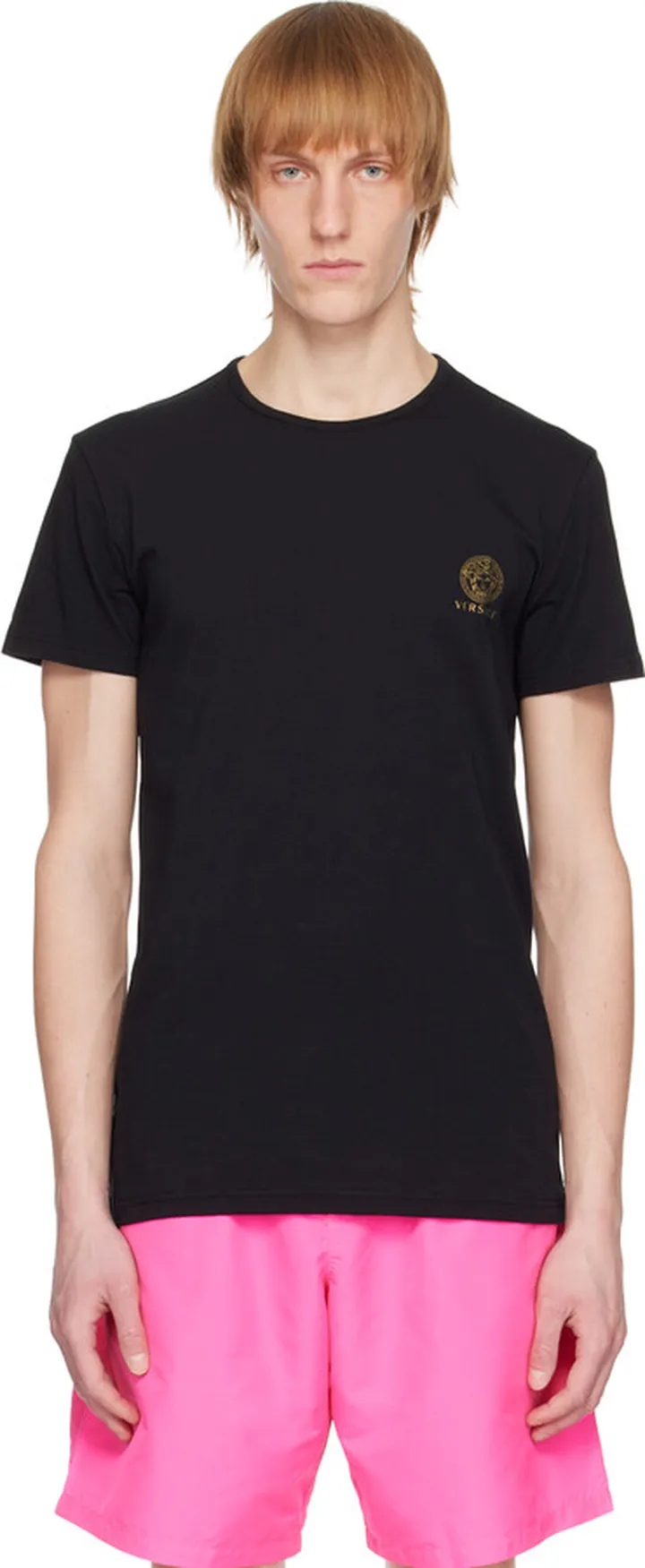 Versace Underwear Two-Pack Black Medusa T-Shirt