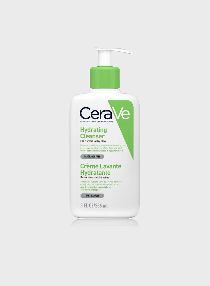 Hydrating Cleanser for Normal to Dry Skin with Hyaluronic Acid 236Ml