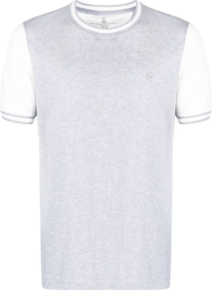 contrasting sleeves T-shirt