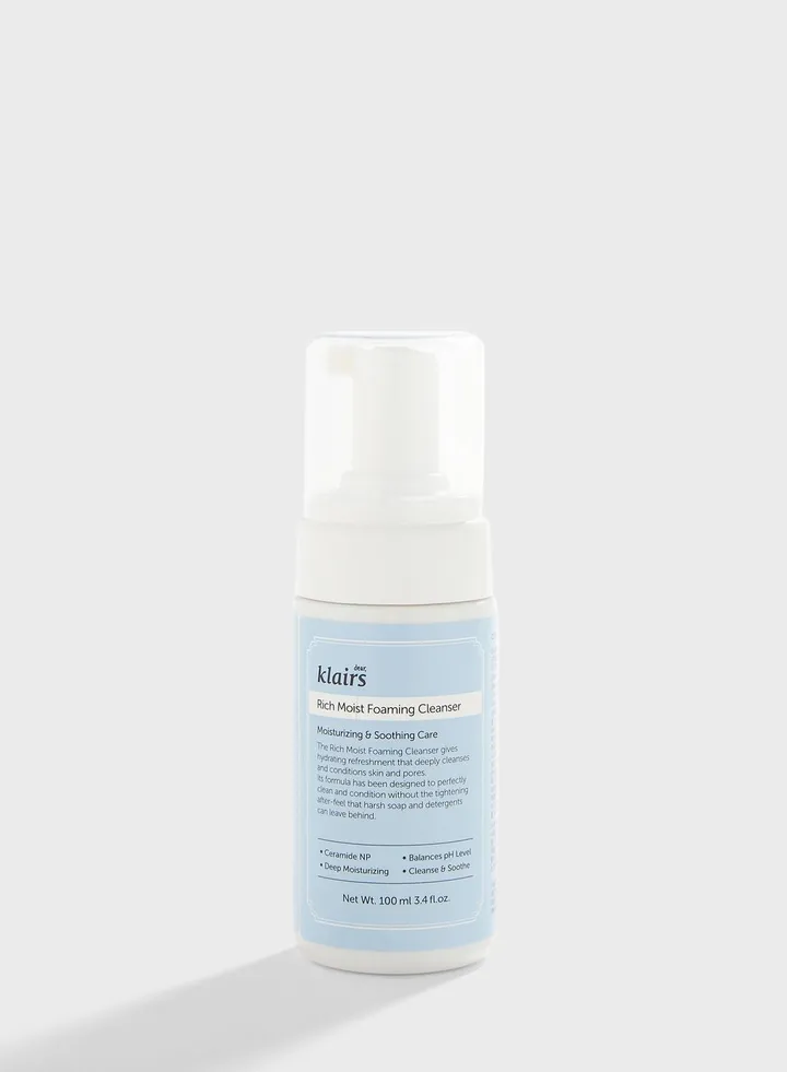 Rich Moist Foaming Cleanser 100 ml