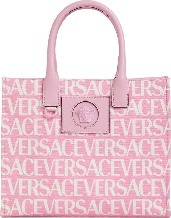 Canvas & leather tote bag