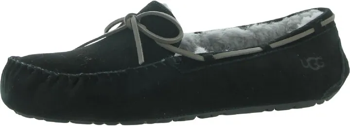 Olsen Mens Suede Lined Moccasin Slippers