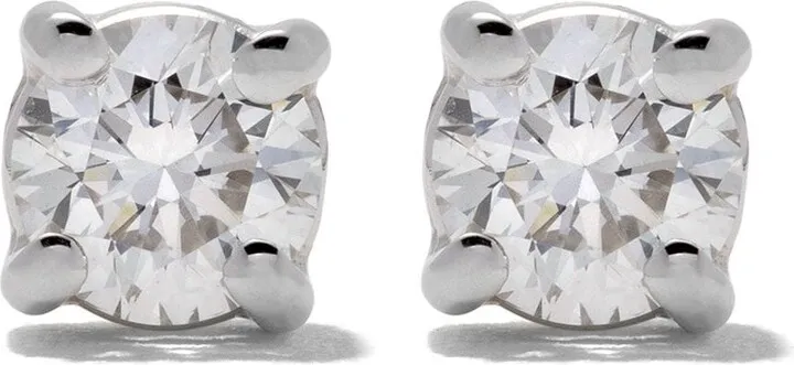 18kt Gold Diamond Stud Earrings