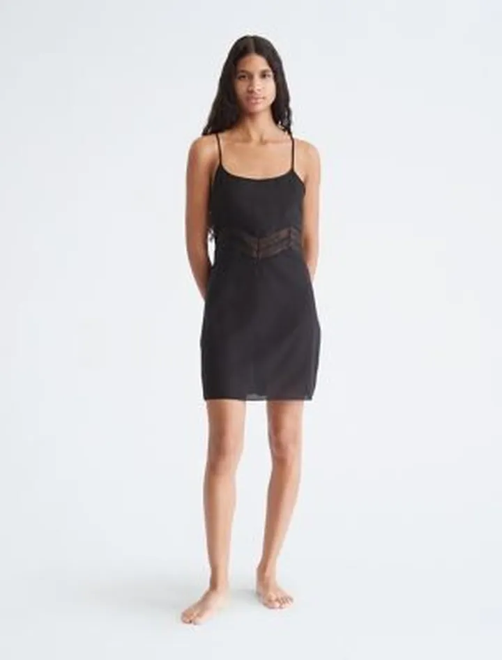 Linear Lace Chemise