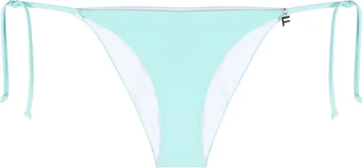 Logo-Patch Tie Bikini Bottoms