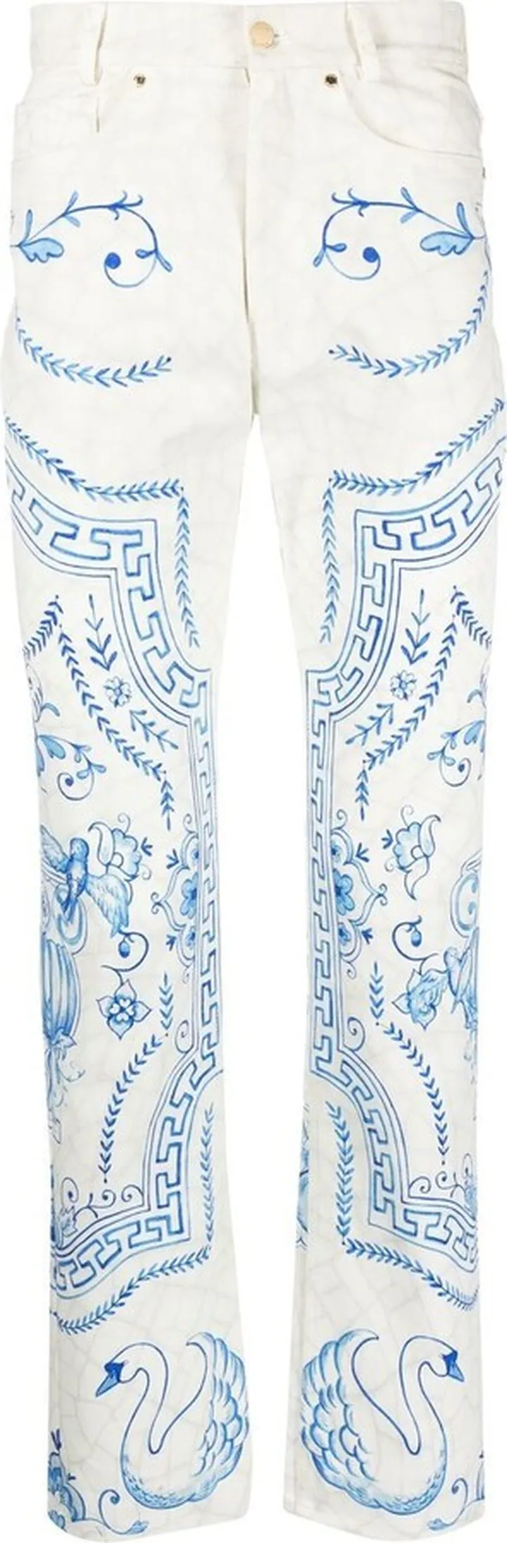 Plat A Dessert straight-leg trousers