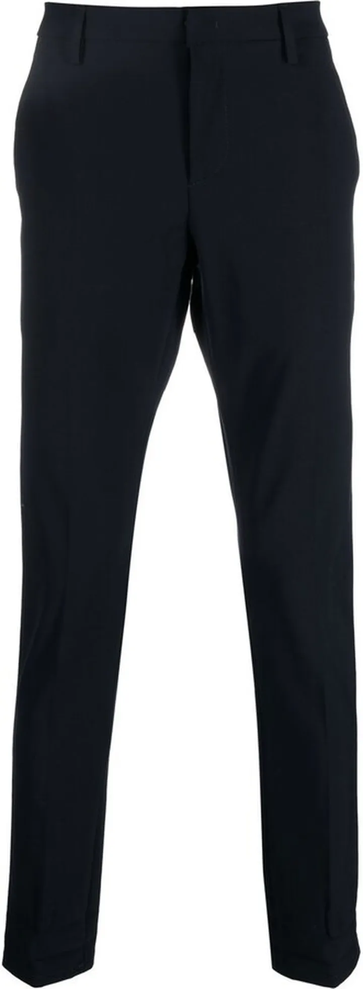 Mid-Rise Tapered Trousers