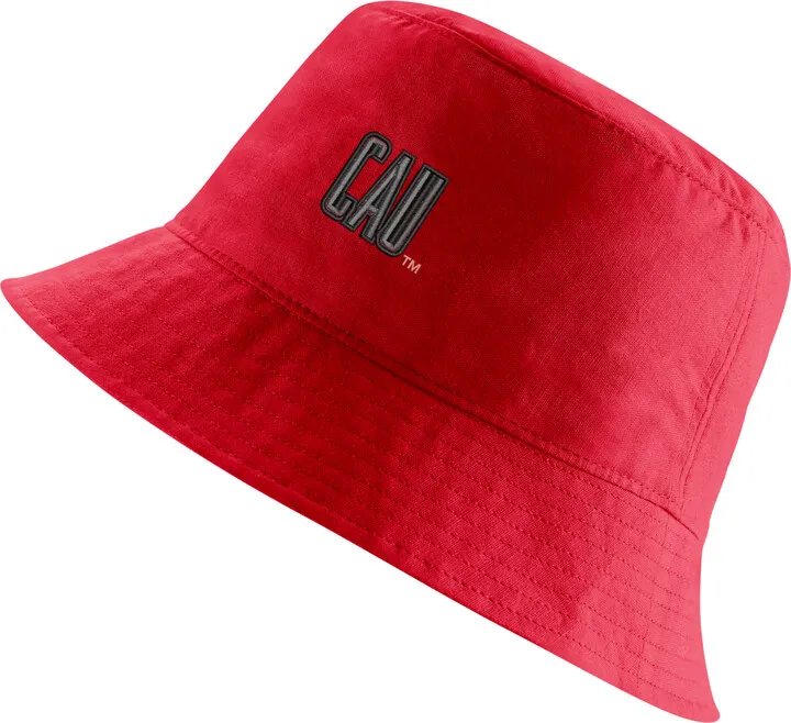 Nike Unisex College (Clark Atlanta) Bucket Hat in Red