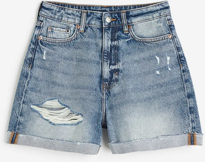 Mom Comfort Ultra High Denim Shorts