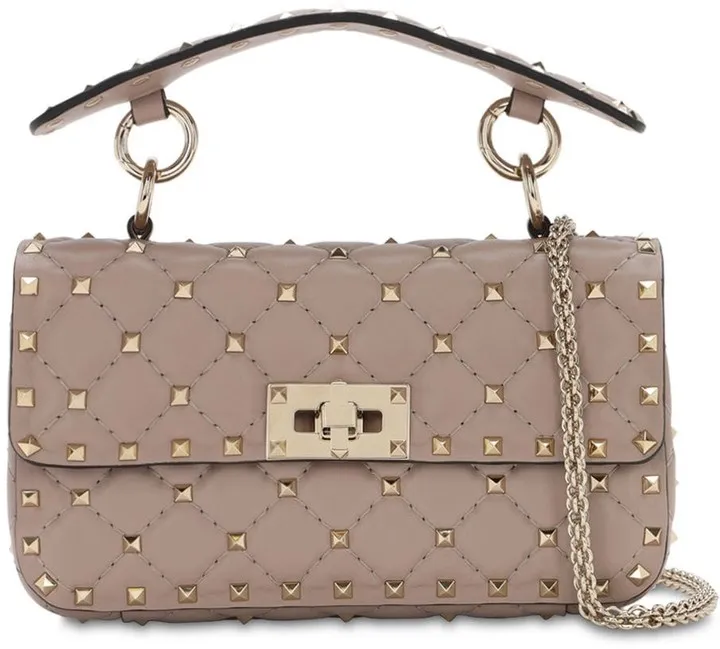 Small Spike leather shoulder bag