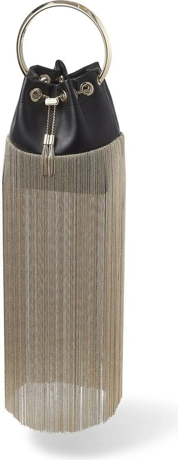 Bon Bon leather fringed bag
